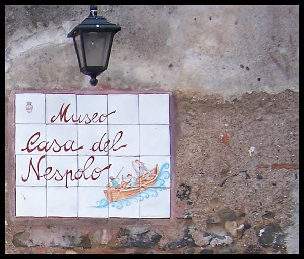 Targa "Casa del Nespolo"