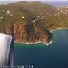 Dai finestrini dell'aereo ecco St. Thomas ISOLE VERGINI (U.S.A.) 
