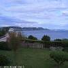 Vista dalla guest house trovata a Lyme regis REGNO UNITO 