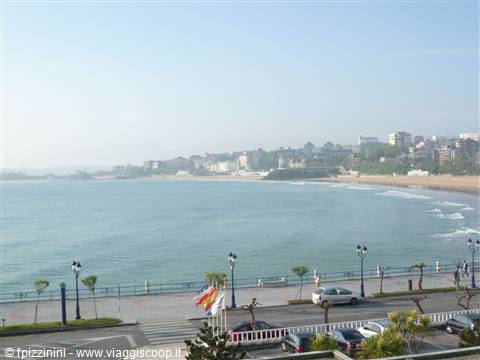 Panorama del Sardinero a Santander dalla nostra camera