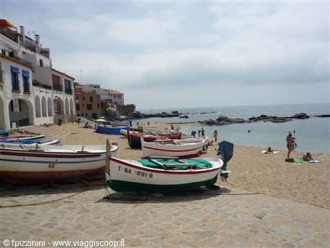 Calella de Palafrugell sulla Costa Brava