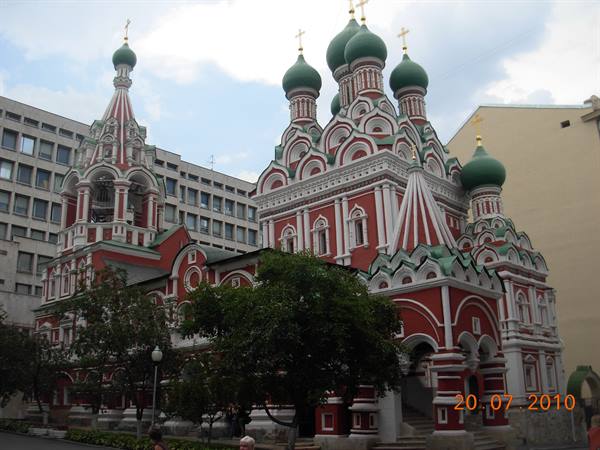 Mosca - chiesa della Trinità a Nikitniki