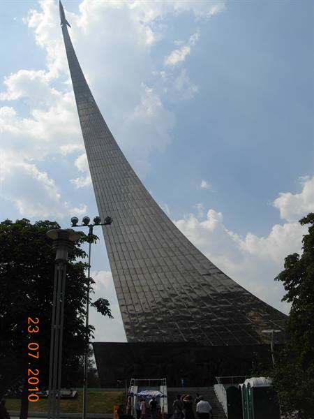 Mosca - All-Russian Exhibition Center, monumento ai conquistatori dello spazio