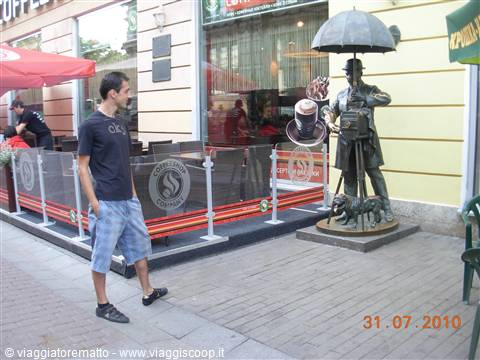 San Pietroburgo - in posa prima di ripartire!