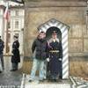 Praga - al castello con la guardia! REPUBBLICA CECA 
