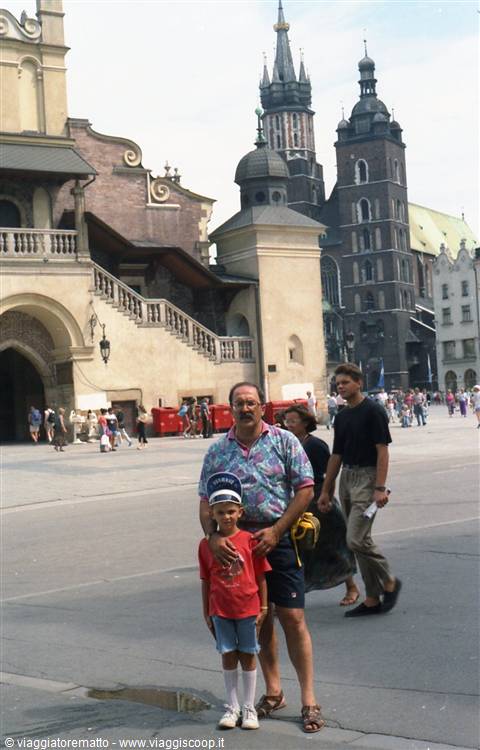 Cracovia - piazza del mercato