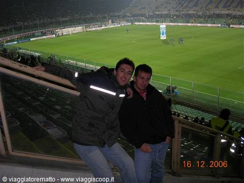 Firenze - io e Thomas allo stadio