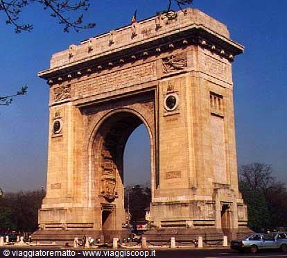Bucarest - arco di trionfo