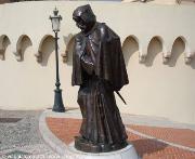 Monaco - statua Grimaldi
