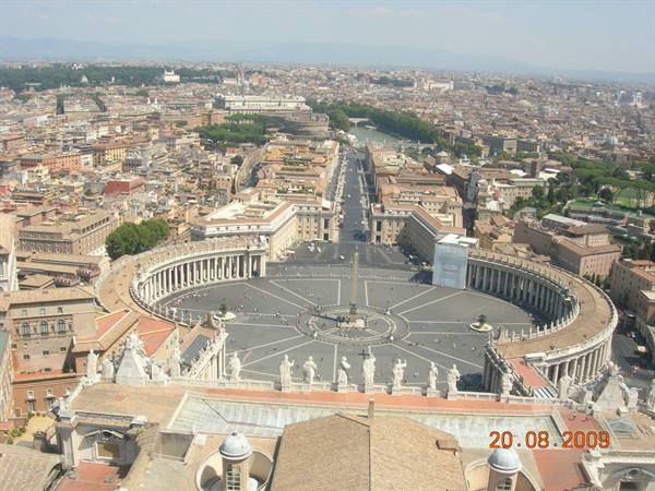 Vaticano - panorama dalla cupola
