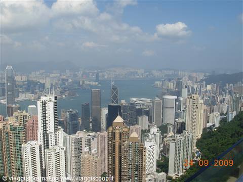 Hong Kong - vista dal Peak