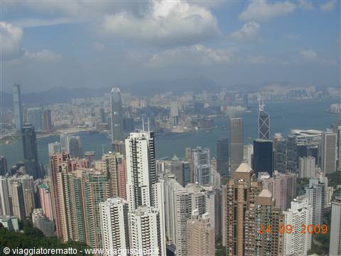 Hong Kong - vista dal Peak
