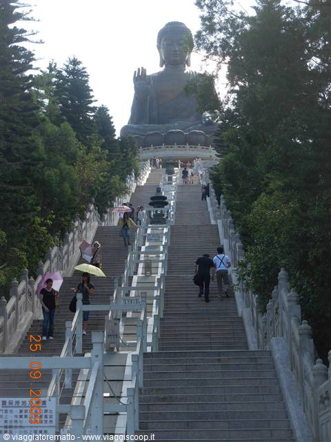 Hong Kong - Big Buddha nell'isola di Lantau