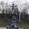 Londra - statua di Peter Pan in Kensington Gardens REGNO UNITO 