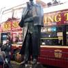 Londra - statua di Sherlock Holmes REGNO UNITO 