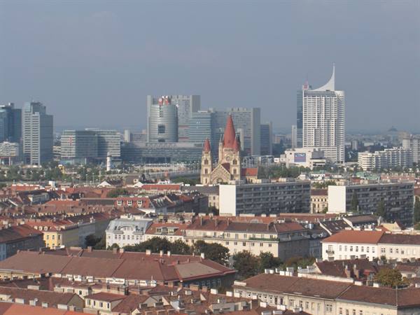 Vienna Vista dalla Ruota Panoramica