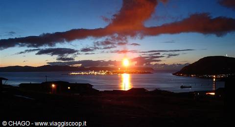HAMMERFEST AL TRAMONTO