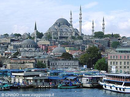 Moschea Blu dal Bosforo