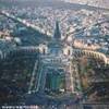 la piazza del Trocadero dalla torre Eiffel FRANCE, METROPOLITAN 