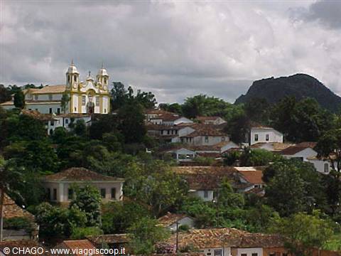 Tiradentes, vista della cittadina