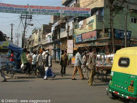 strade di Delhi