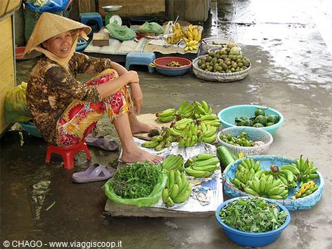 Hanoi, venditrice di strada