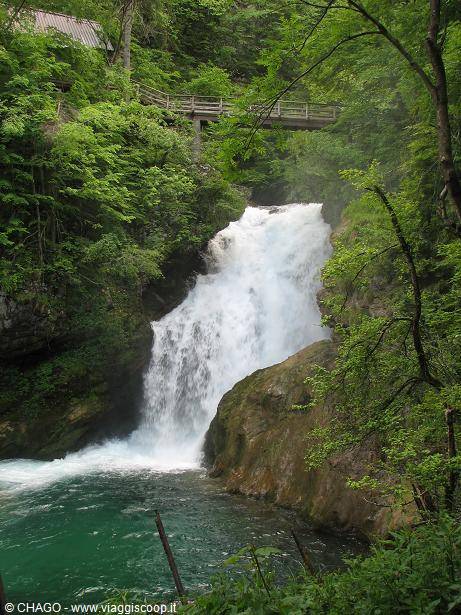 cascata di Vintgar