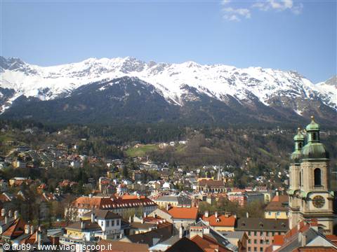 panaroma dalla torre civica