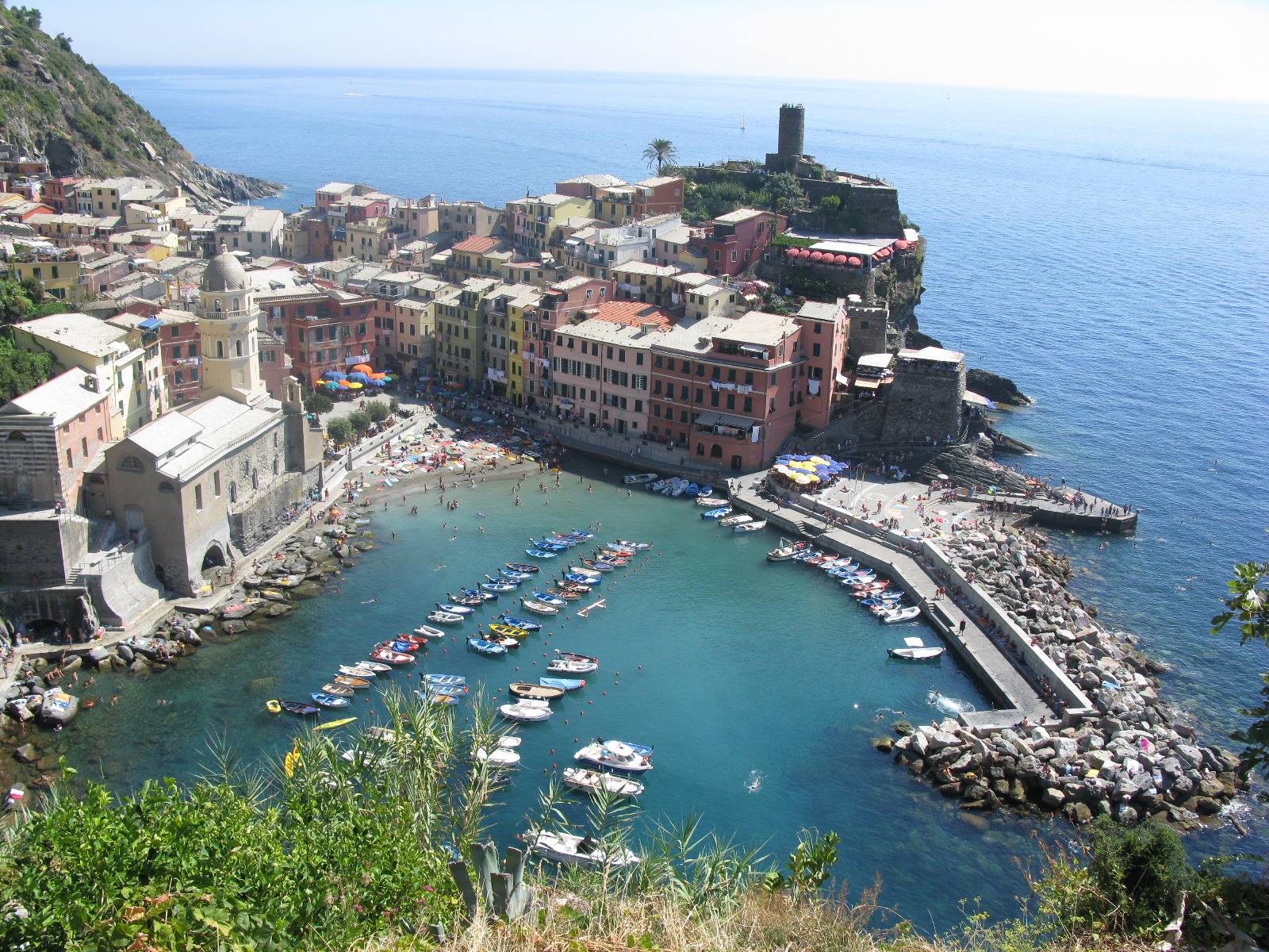 l'altro lato di Vernazza