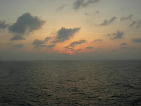 Tramonto sui caraibi