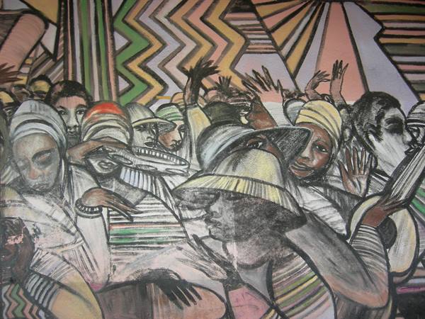 murales al Cane Garden Bay Beach Hotel