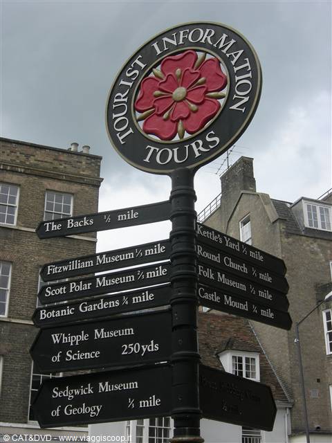 tourist informatiom, cambridge
