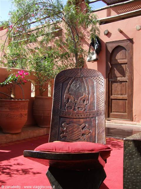 La terrazza del nostro Riad Amra