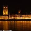 Londra - House of Parliament by night REGNO UNITO 