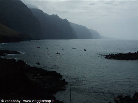Tra Buena Vista del Norte e Punta Teno (Tenerife)