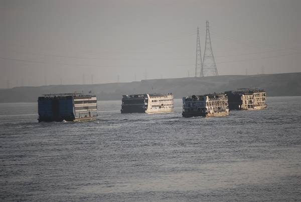 traffico sul nilo