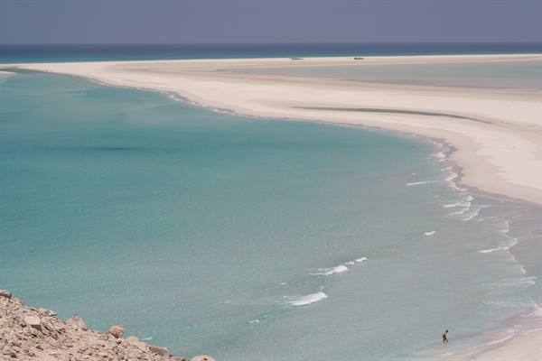 La spiaggia di Qualansya