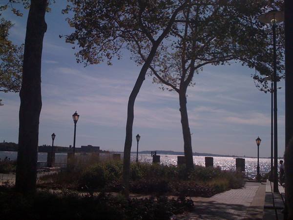 Battery Park - Estremità più a sud di Manhattan - da qui si "salpa" per Miss Liberty