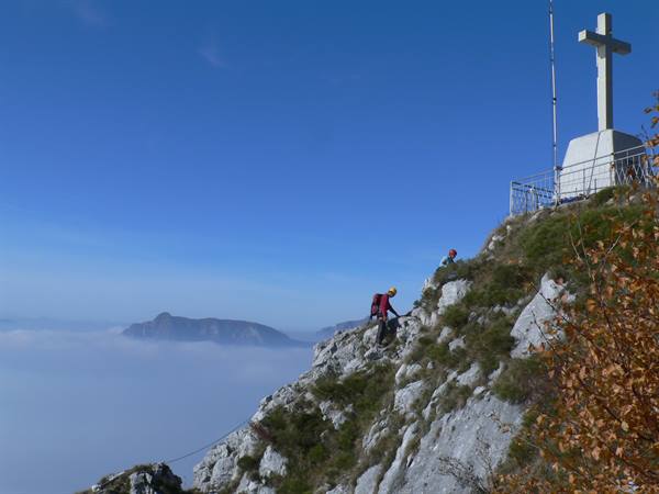 Arrivo della "Ferrata"