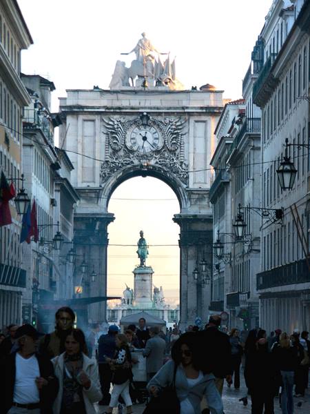 01 Lisbona - 03.01 Baixa - Arco Triunfal da Rua Augusta