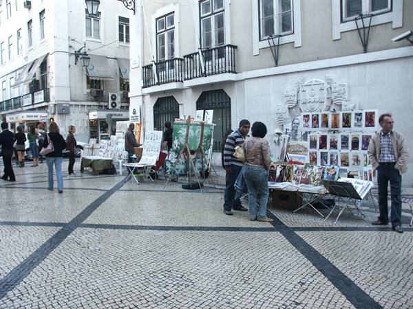 01 Lisbona - 03.03 Baixa - Rua Augusta