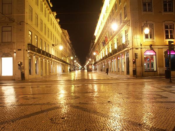 01 Lisbona - 03.15 Baixa - Rua Augusta