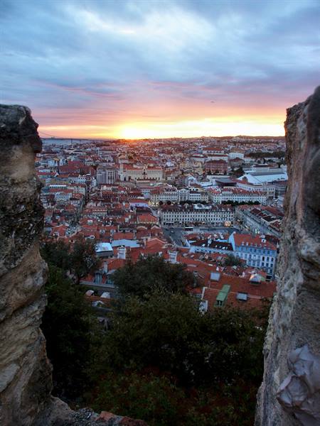 01 Lisbona - 04.11 Alfama - da Castelo de Sao Jorge