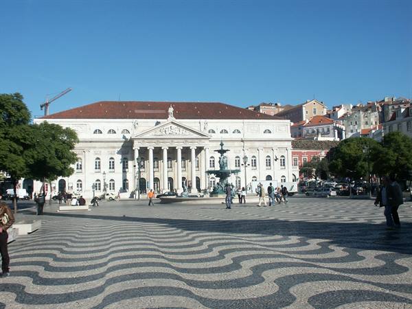 01 Lisbona - 09.06 Rossio - Praça dos Restauradores