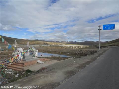 verso Anduo - Tibet - colle a 4700 m