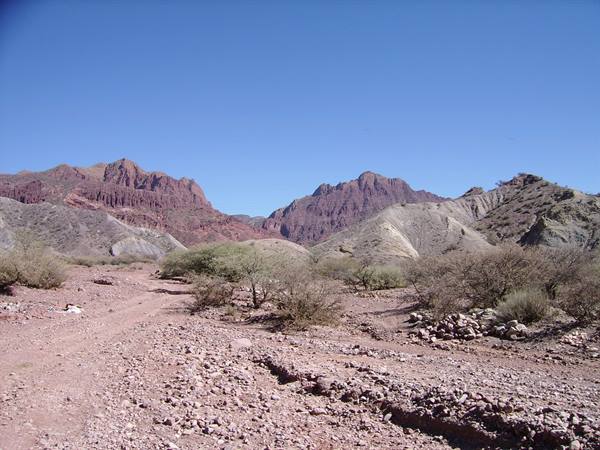 cavalcando verso il canyon del Duende