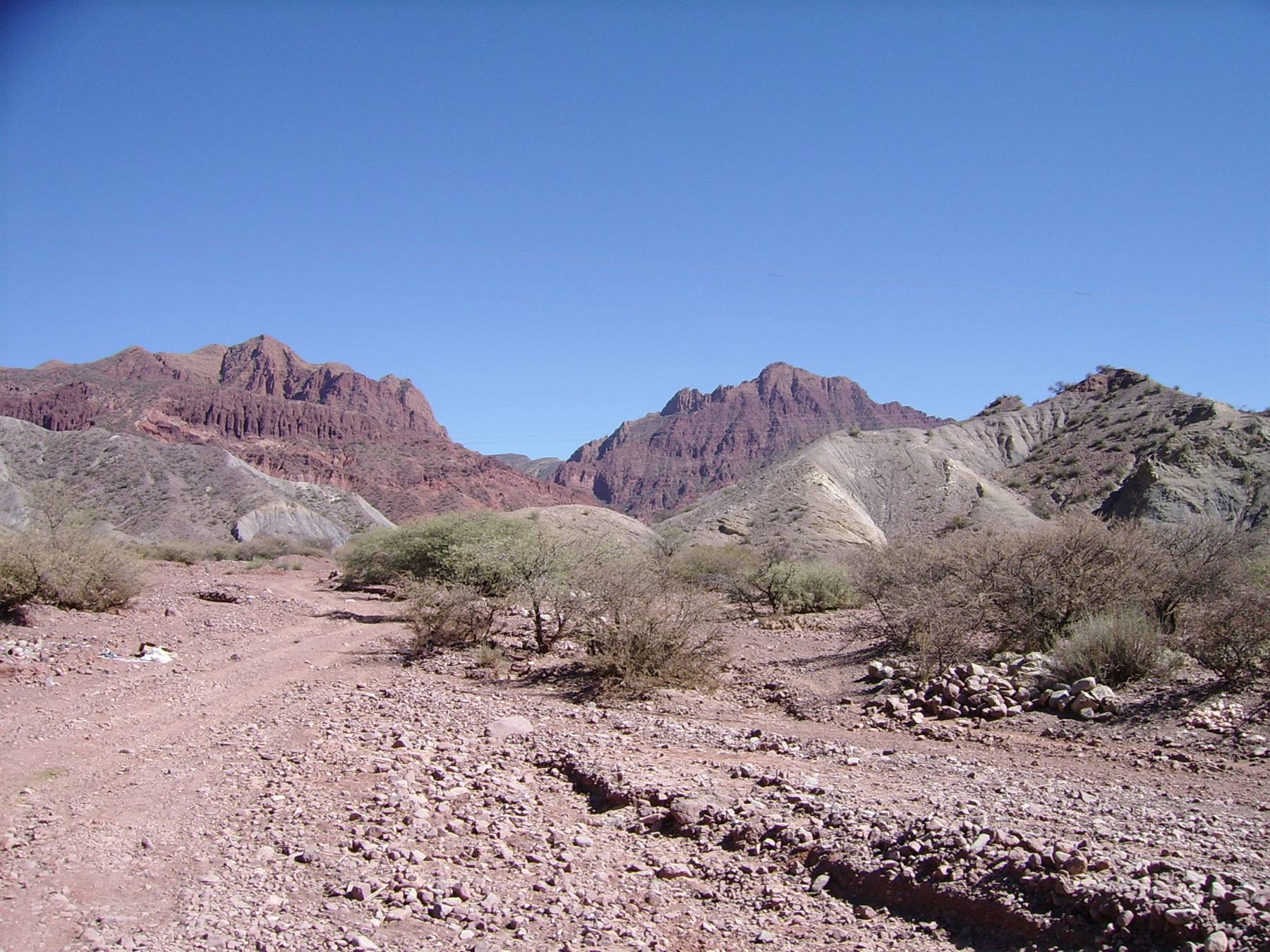 cavalcando verso il canyon del Duende