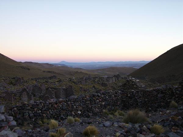 alba sull'altipiano