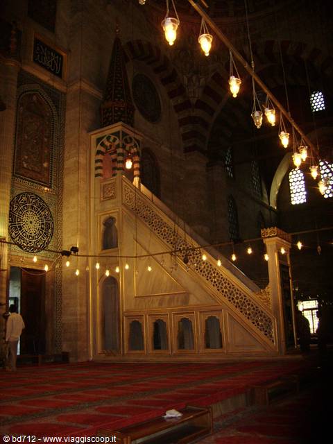 Interno Moschea di Solimano