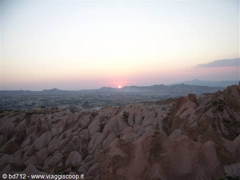 Tramonto sulla Rose Valley